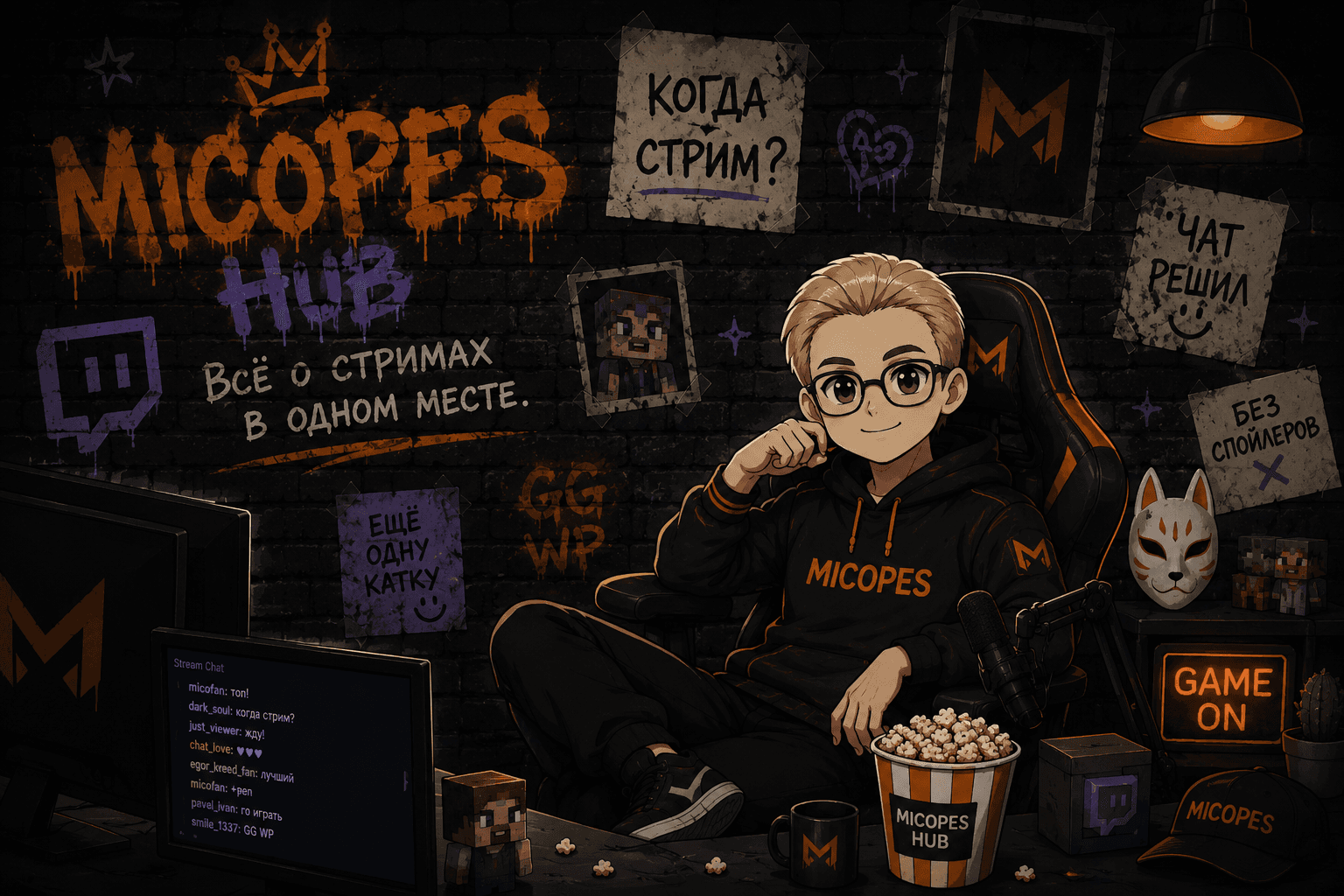 Фирменная сцена MICOPES HUB